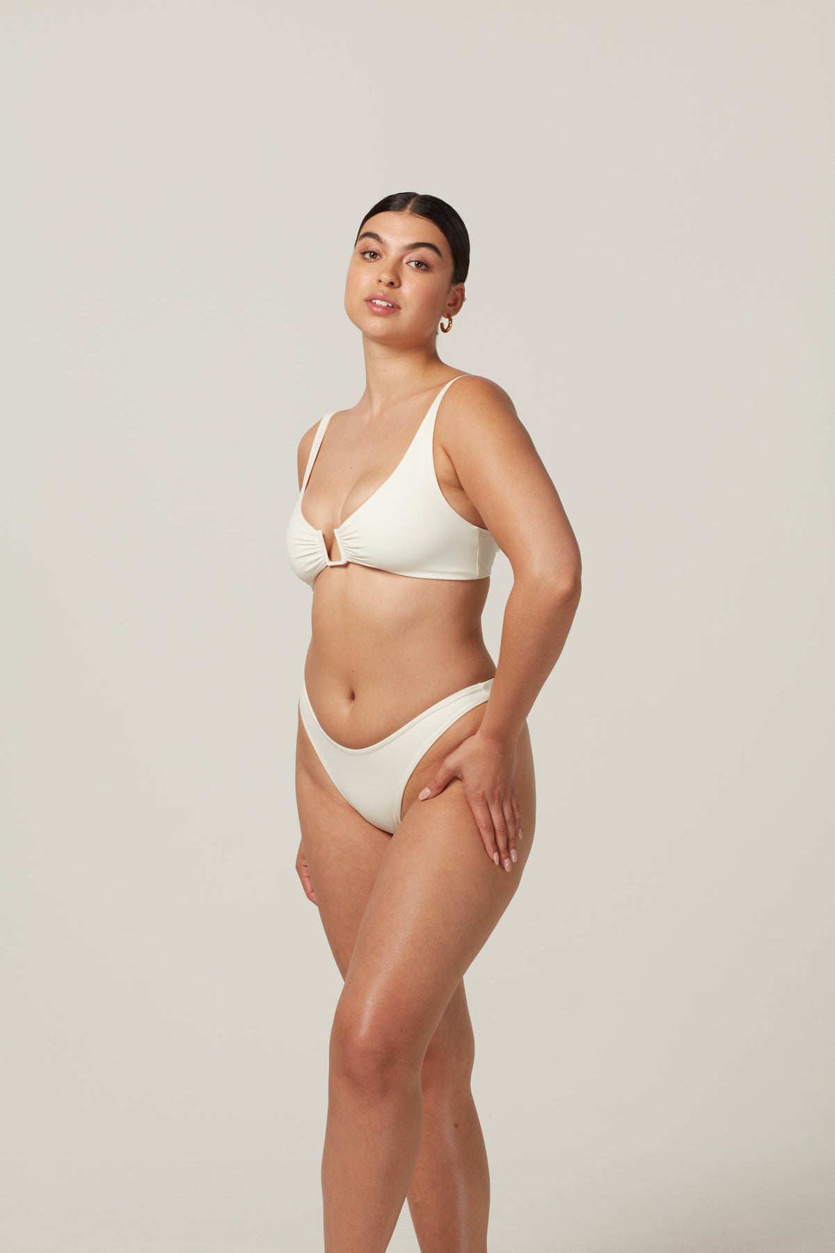 Palma Bikini Üstü - Fildişi