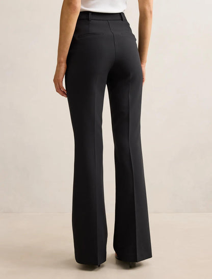 Clara Uzun Boy Bootleg Pantolon Siyah