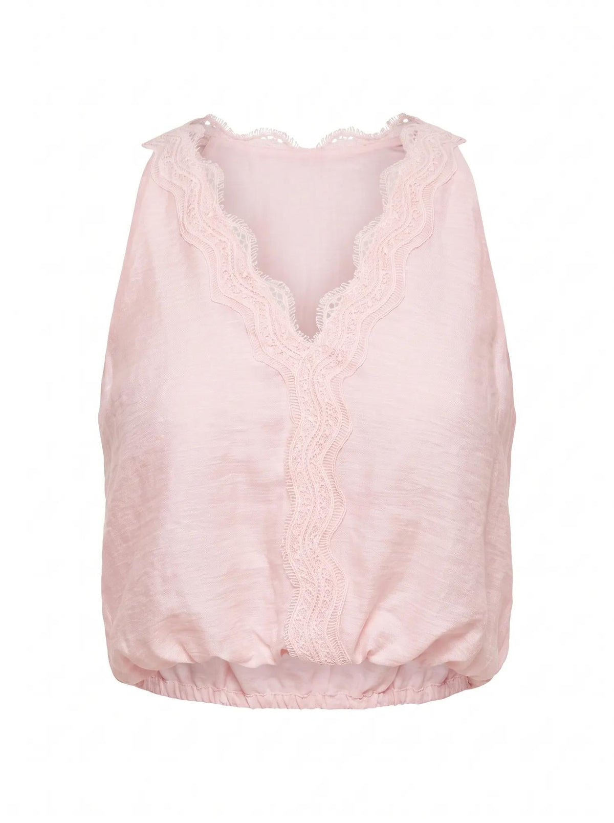 Maeve Bağlamalı Dantel Bluz Primrose Pembe