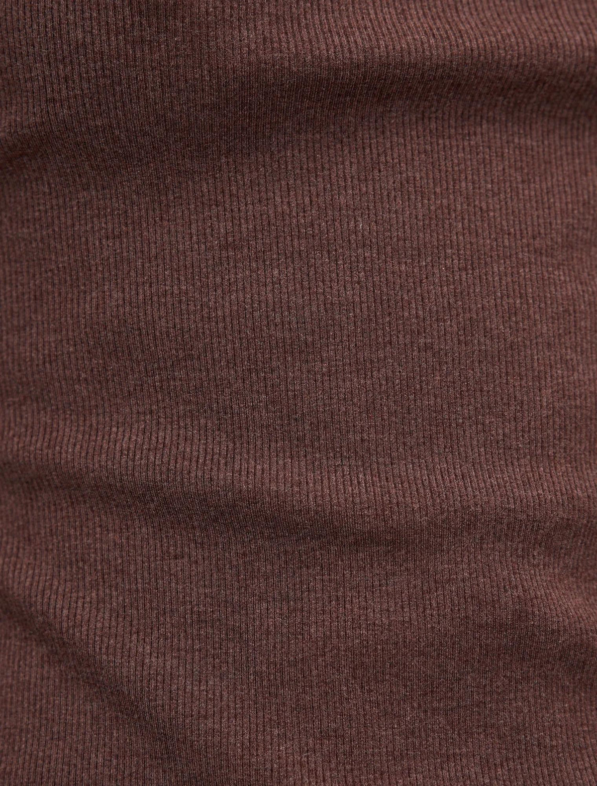 Rosie Kontrast Kenarlı Kenar Detaylı Kısa Kollu Tişört Cocoa Kırçıllı