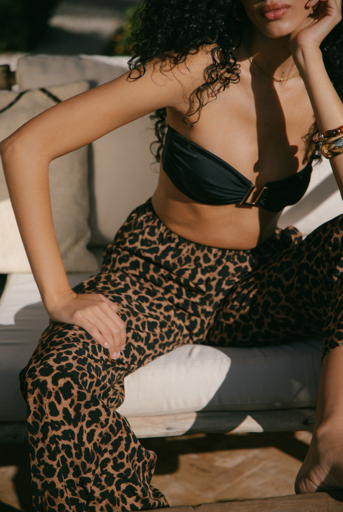 St. Barts Pantolonolon - Leopar Desen
