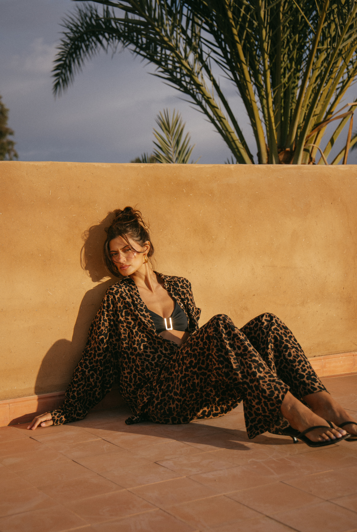 St. Barts Pantolonolon - Leopar Desen