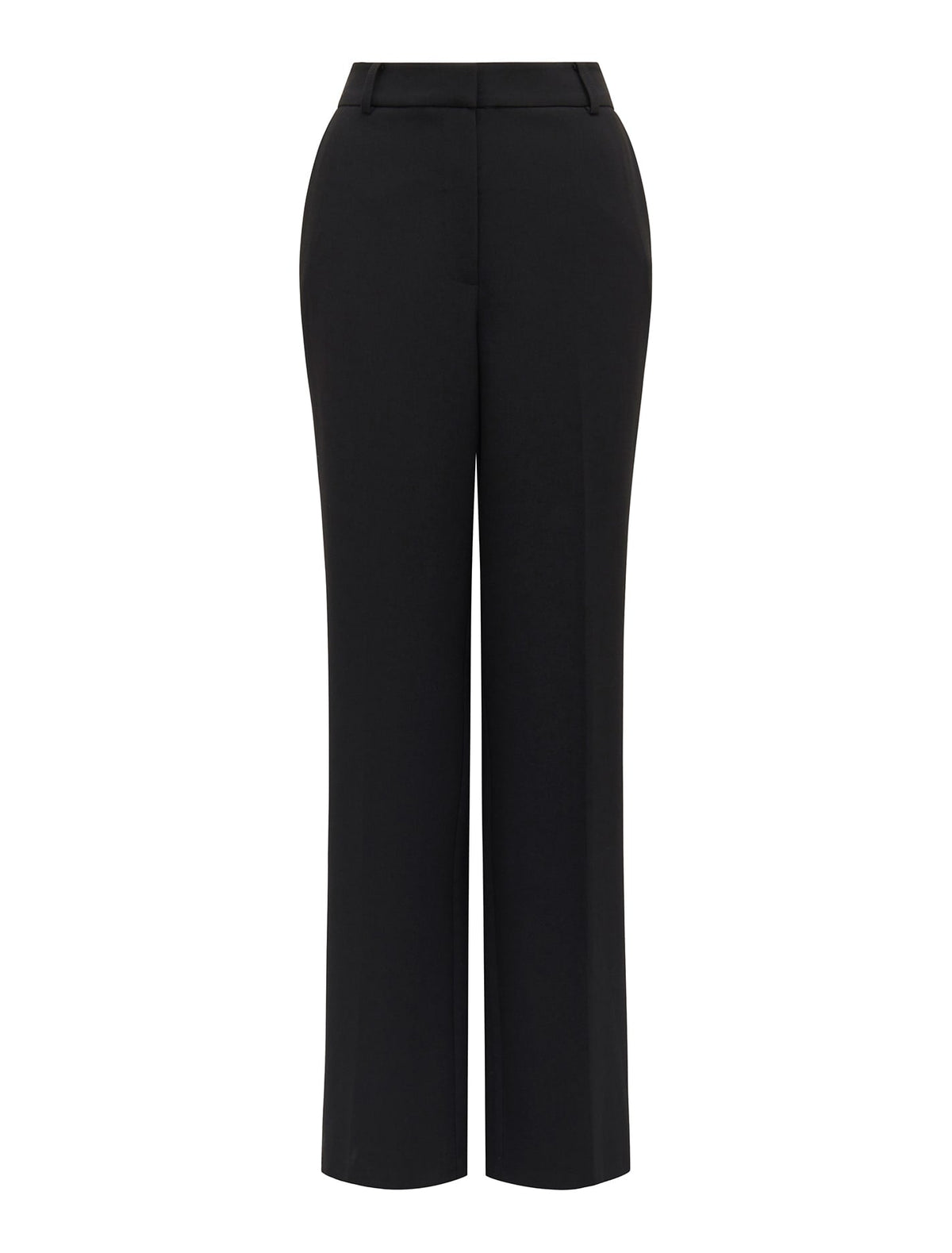 Ava Petite Düz Paça Pantolon Siyah