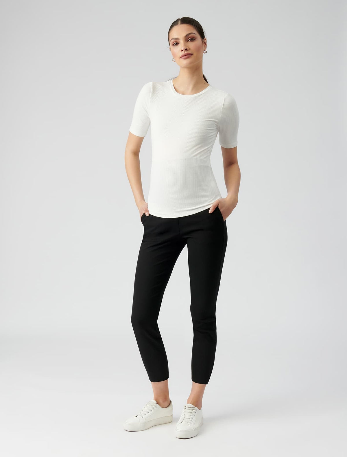 Grace 7/8 Boy Maternity Pantolon Siyah