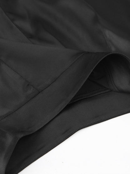 Büyük Boy Saten Geniş Paça Pantolon
