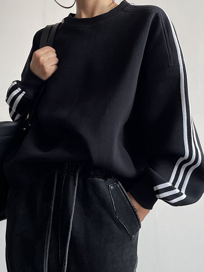 Büyük Boy Panel Sweatshirt