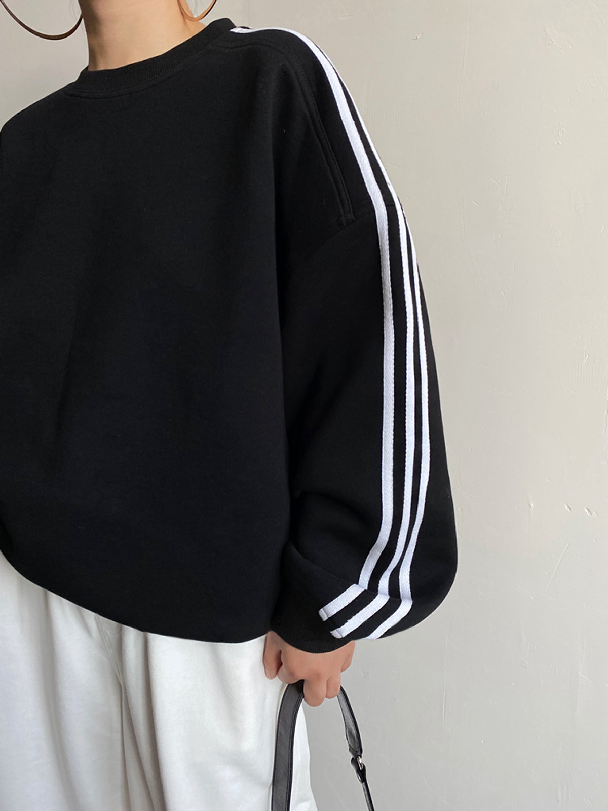 Büyük Boy Panel Sweatshirt