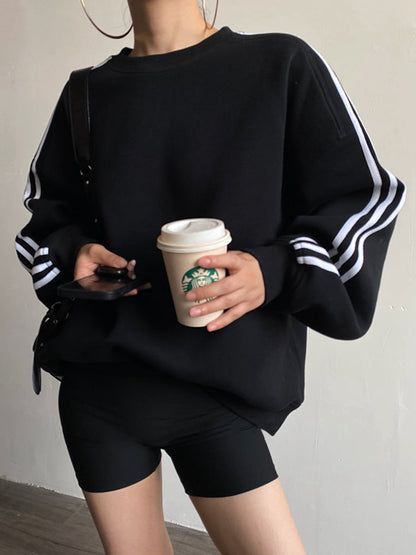 Büyük Boy Panel Sweatshirt