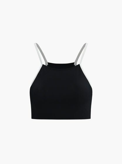 Kontrast Bağlamalı Kesim Bikini Takımı