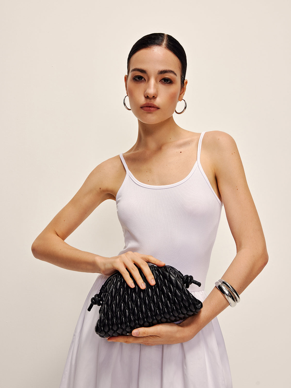 Rhombus Clutch ve Omuz Çantası