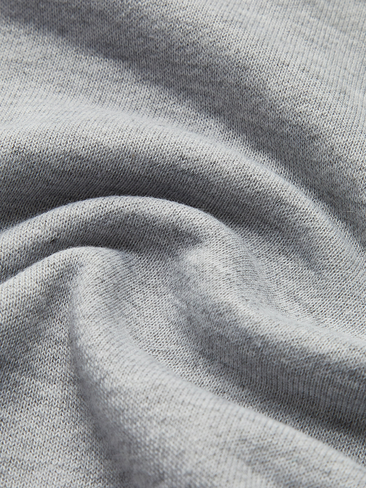 Minimalist Düz Polo Sweatshirt