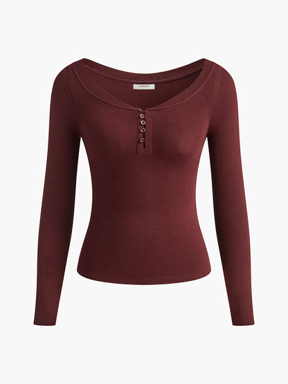 2'si 1 Arada Uzun Kollu Jersey Üst