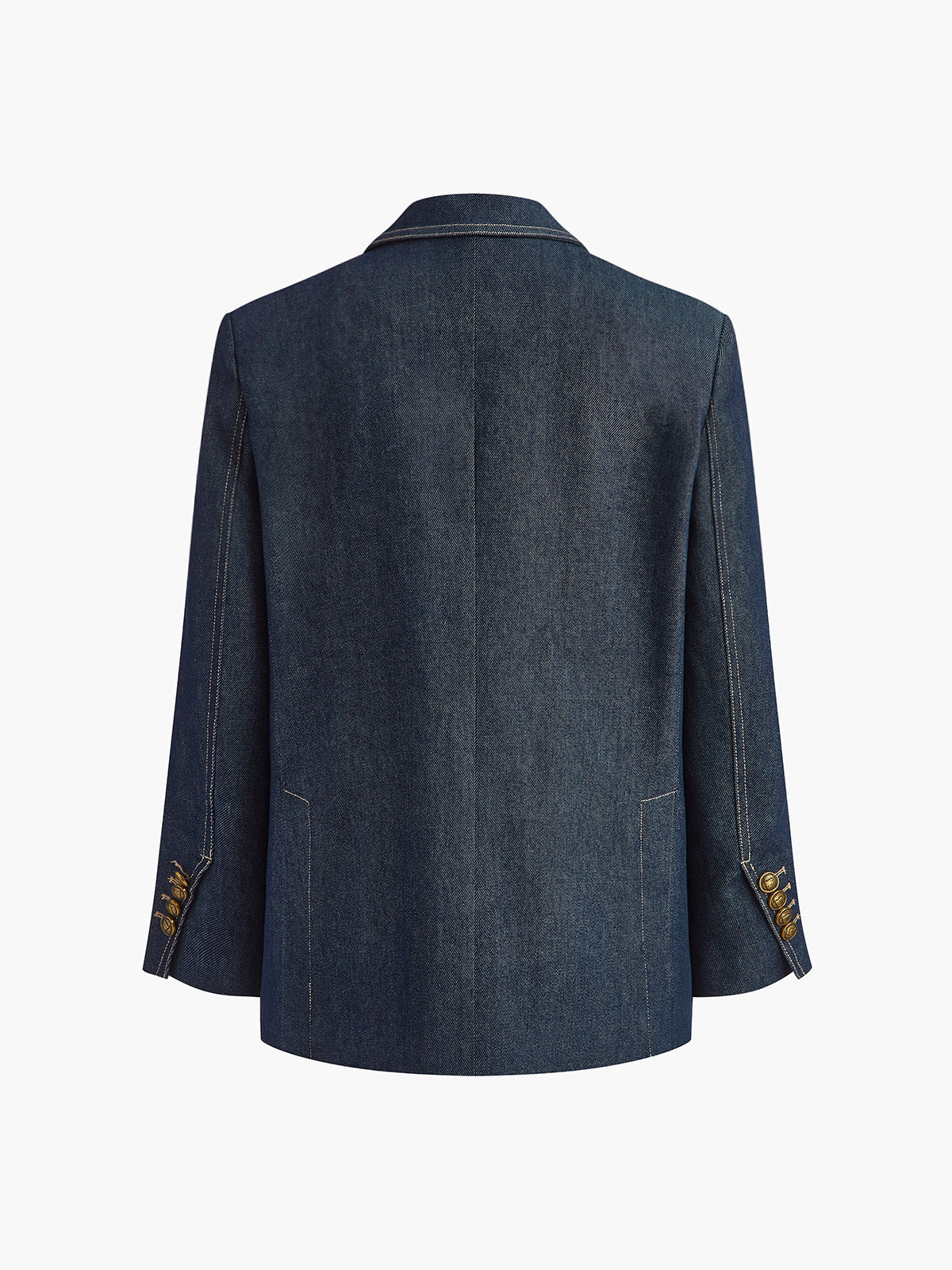 Pamuklu Yaka Kot Blazer