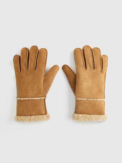 Utility Lambswool Süet Eldivenler
