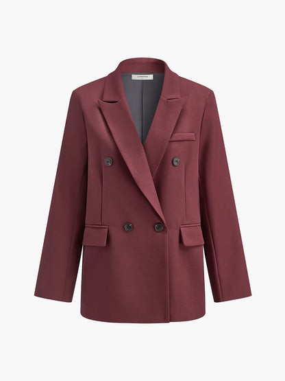Temel Boru Düğmeli Blazer