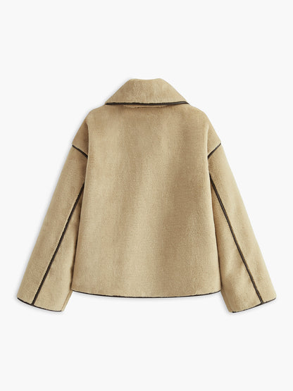 Kontrast Borulu Shift Minky Mont