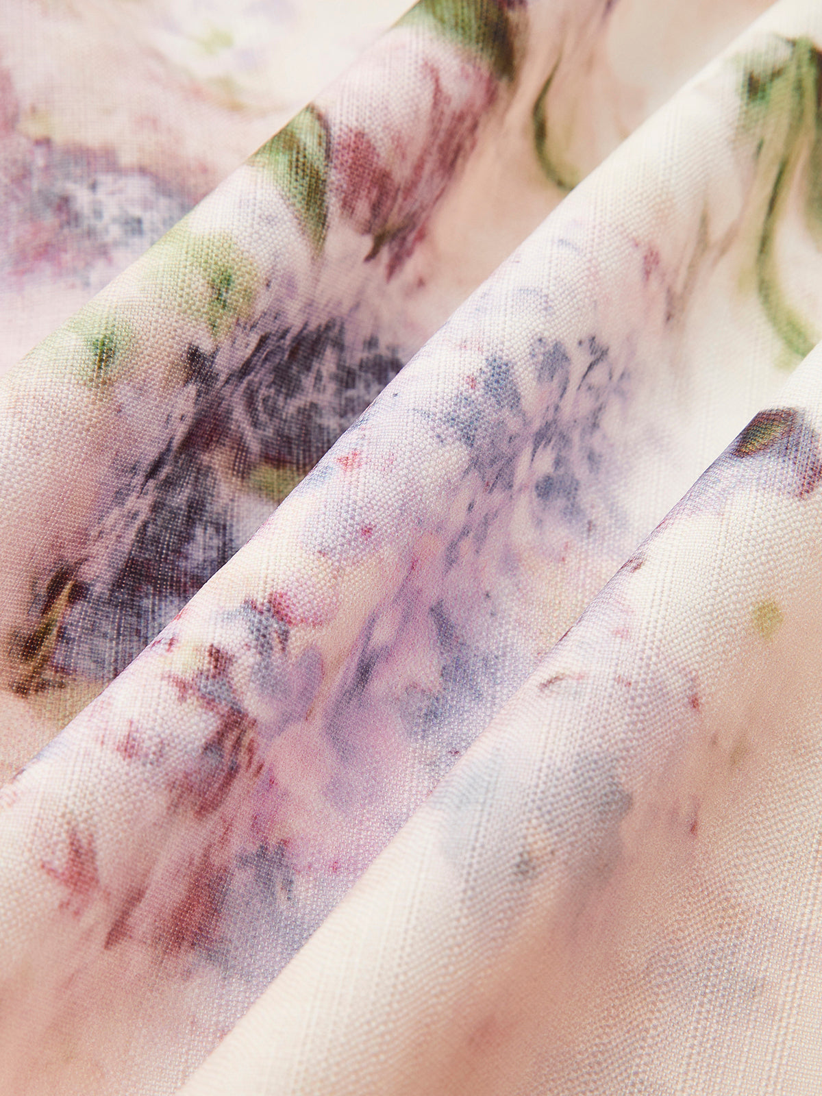 Kemerli Balon Kollu Çiçekli Elbise SK