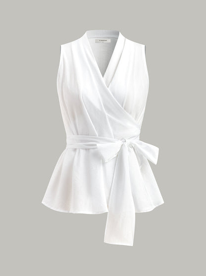 Bağlamalı Peplum Üst