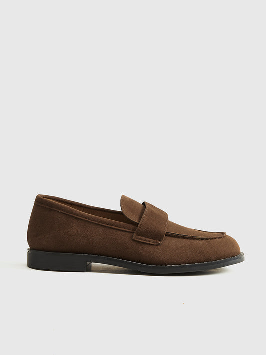 Süet Penny Loafer'lar