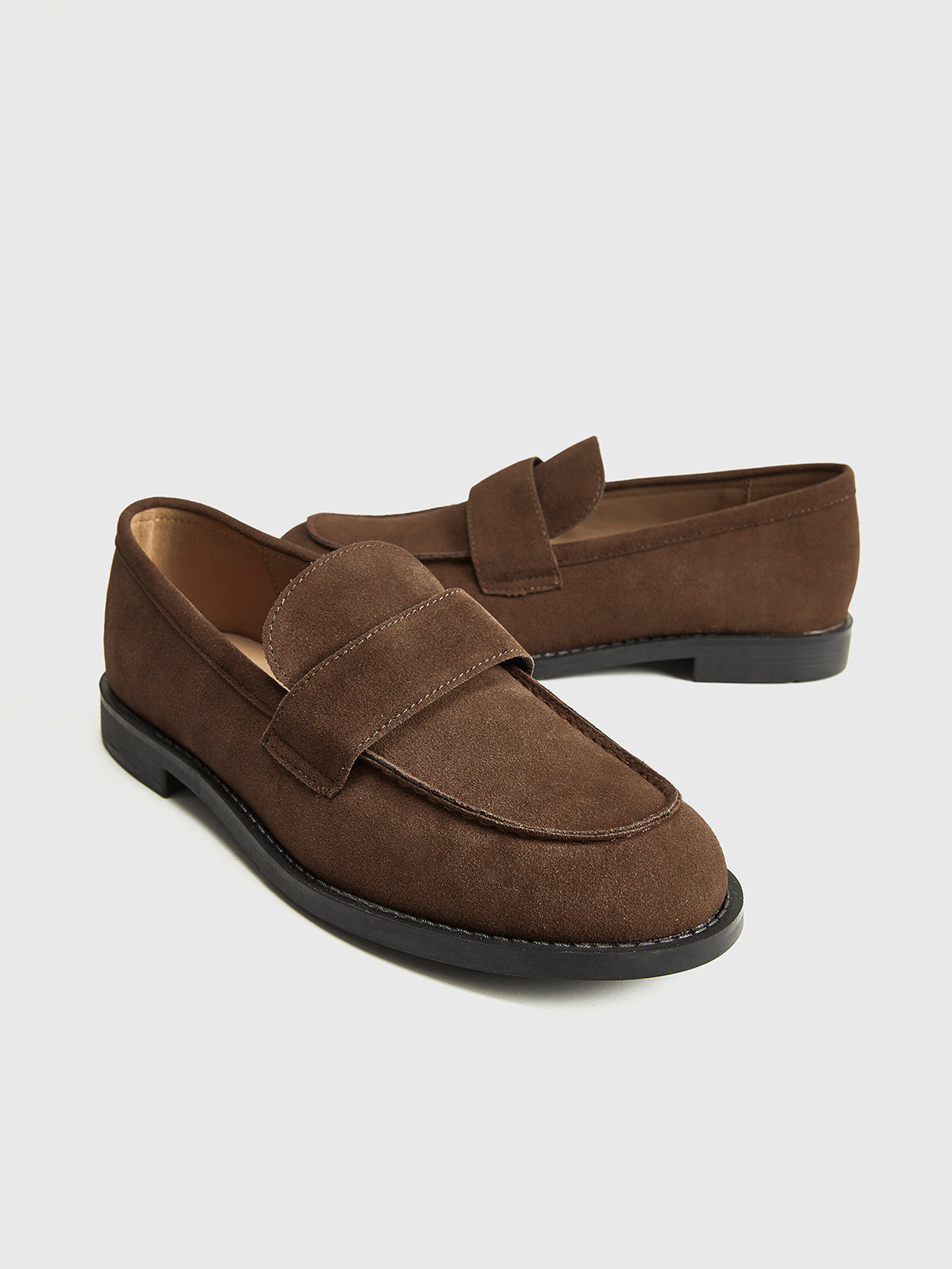 Süet Penny Loafer'lar