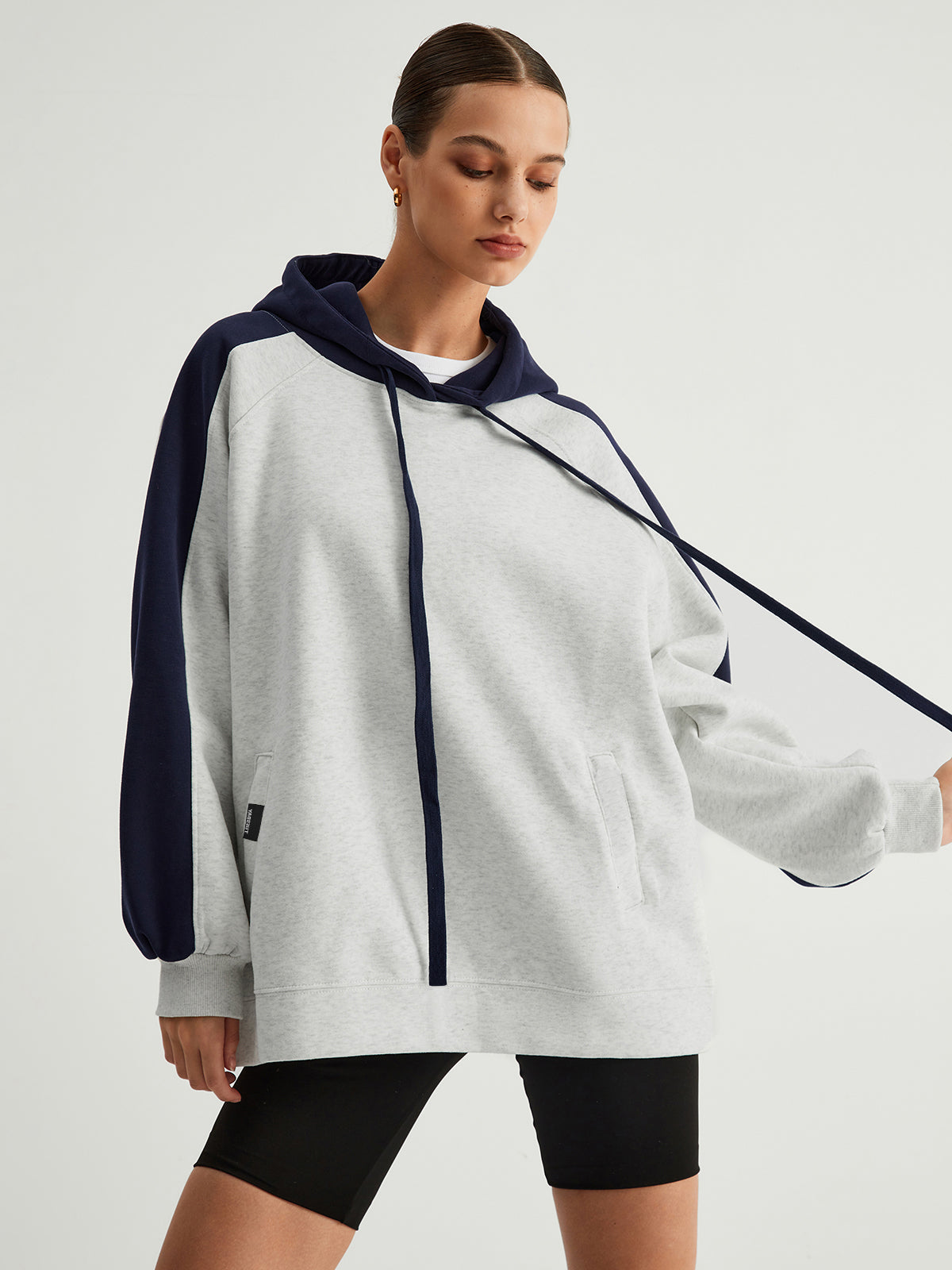 Feel The Spark Büyük Boy Kapüşonlu Sweatshirt