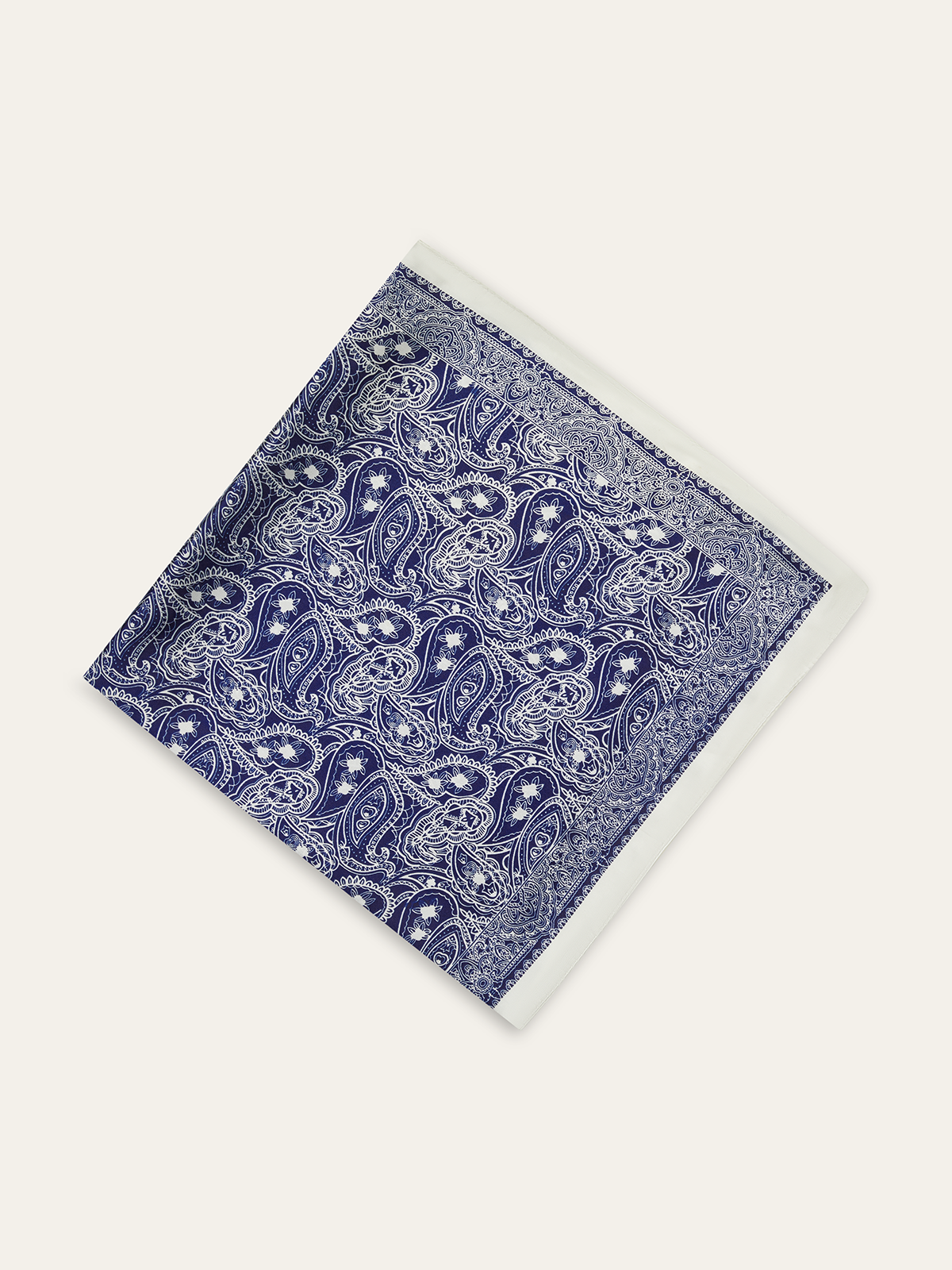 Paisley Desenli Kare Atkı