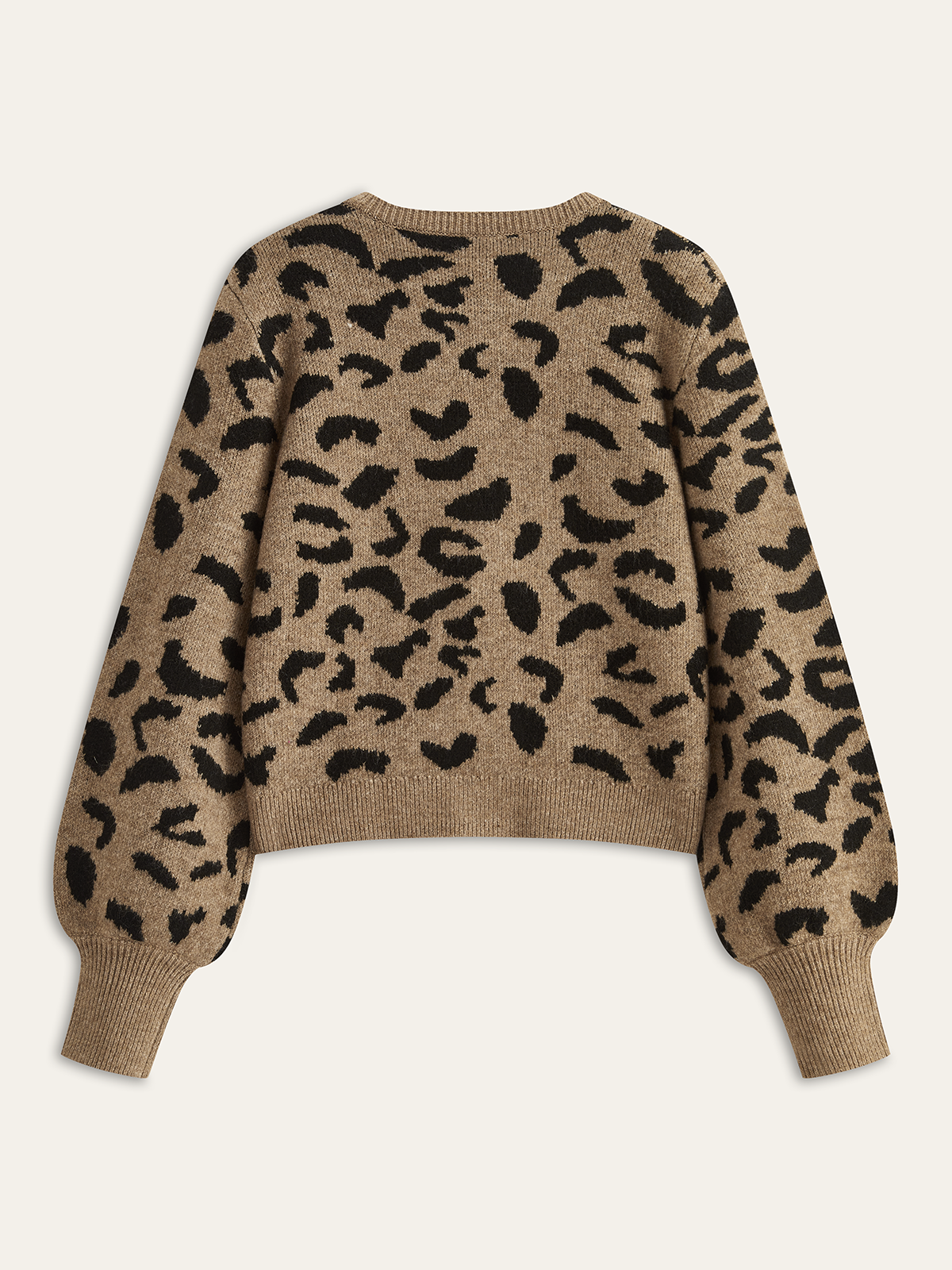 Leopar Papyon Örgü Üst