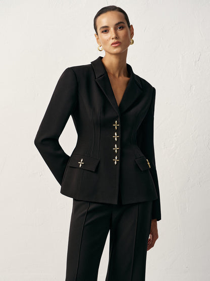 Düğmeli Blazer