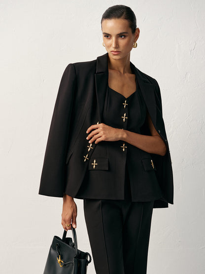 Düğmeli Blazer