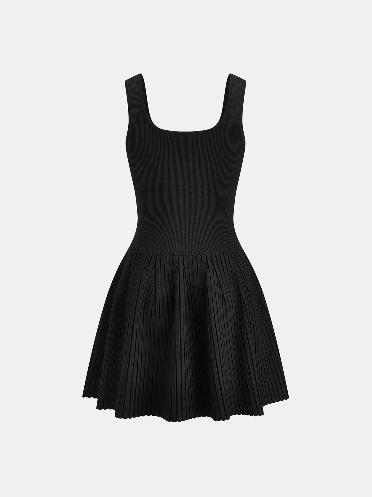 Taşlı İşlemeli Slim Fit Mini Elbise