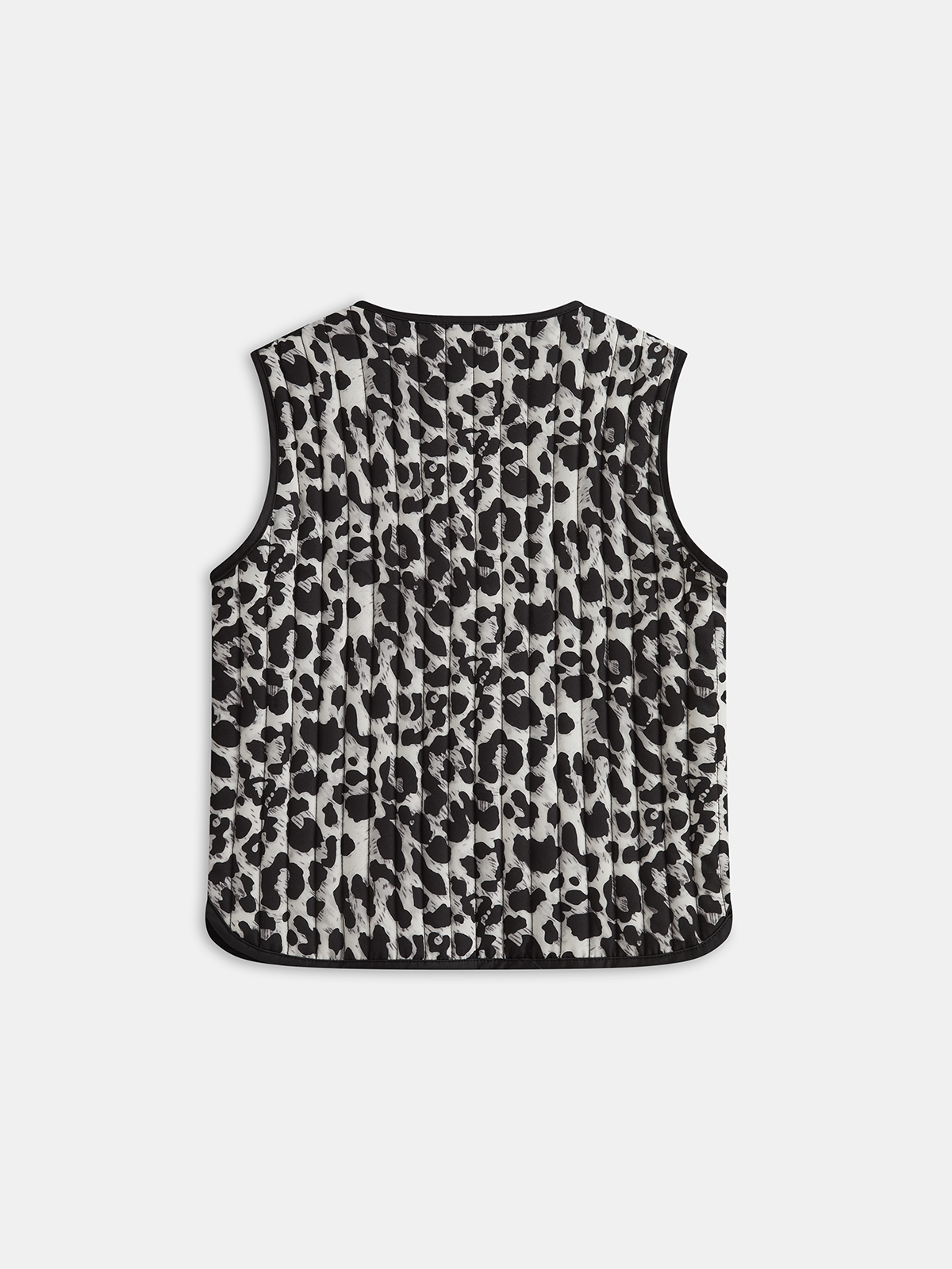 Papyon Leopar Desenli Kapitone Yelek