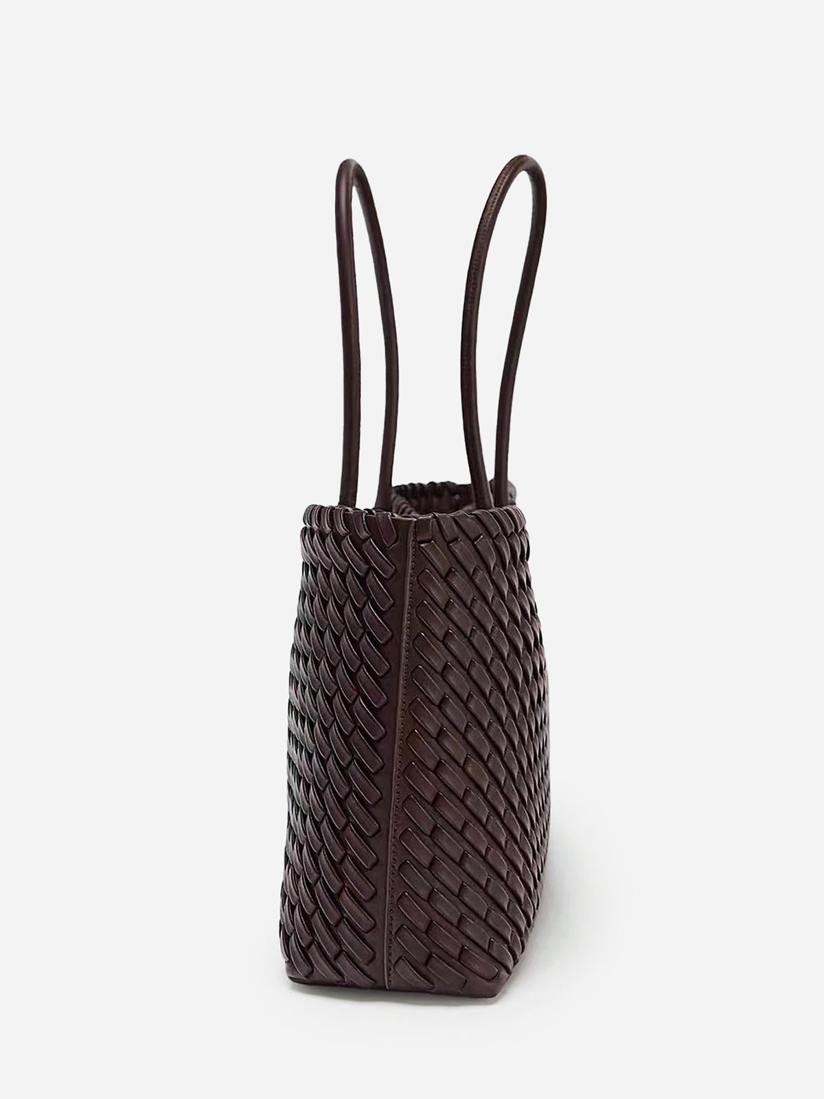 Dokuma PU Tote Çanta