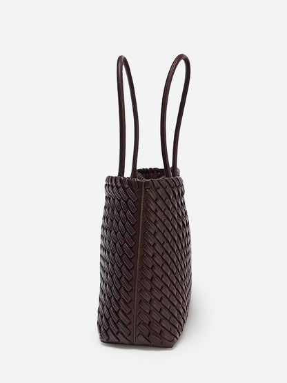 Dokuma PU Tote Çanta