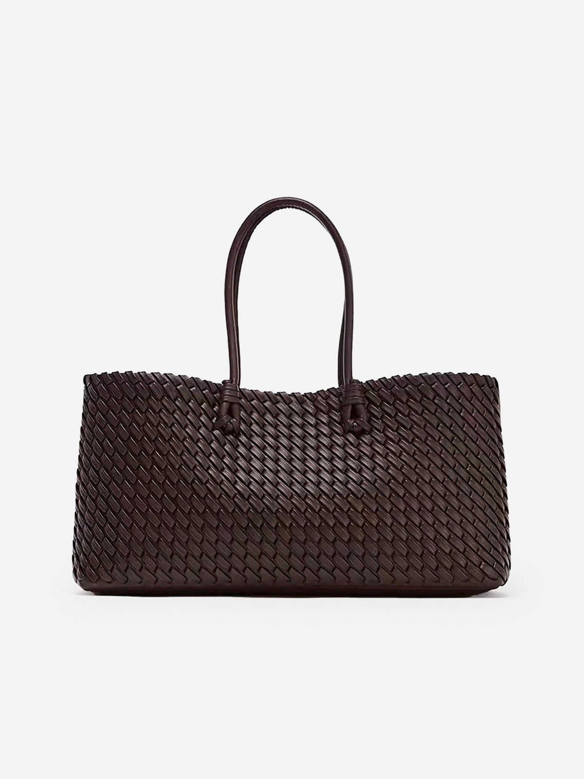 Dokuma PU Tote Çanta