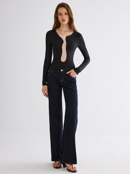 File Patchwork Dar Bodysuit'ler