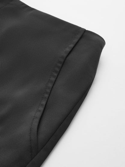 Saten Bol Paça Pantolon