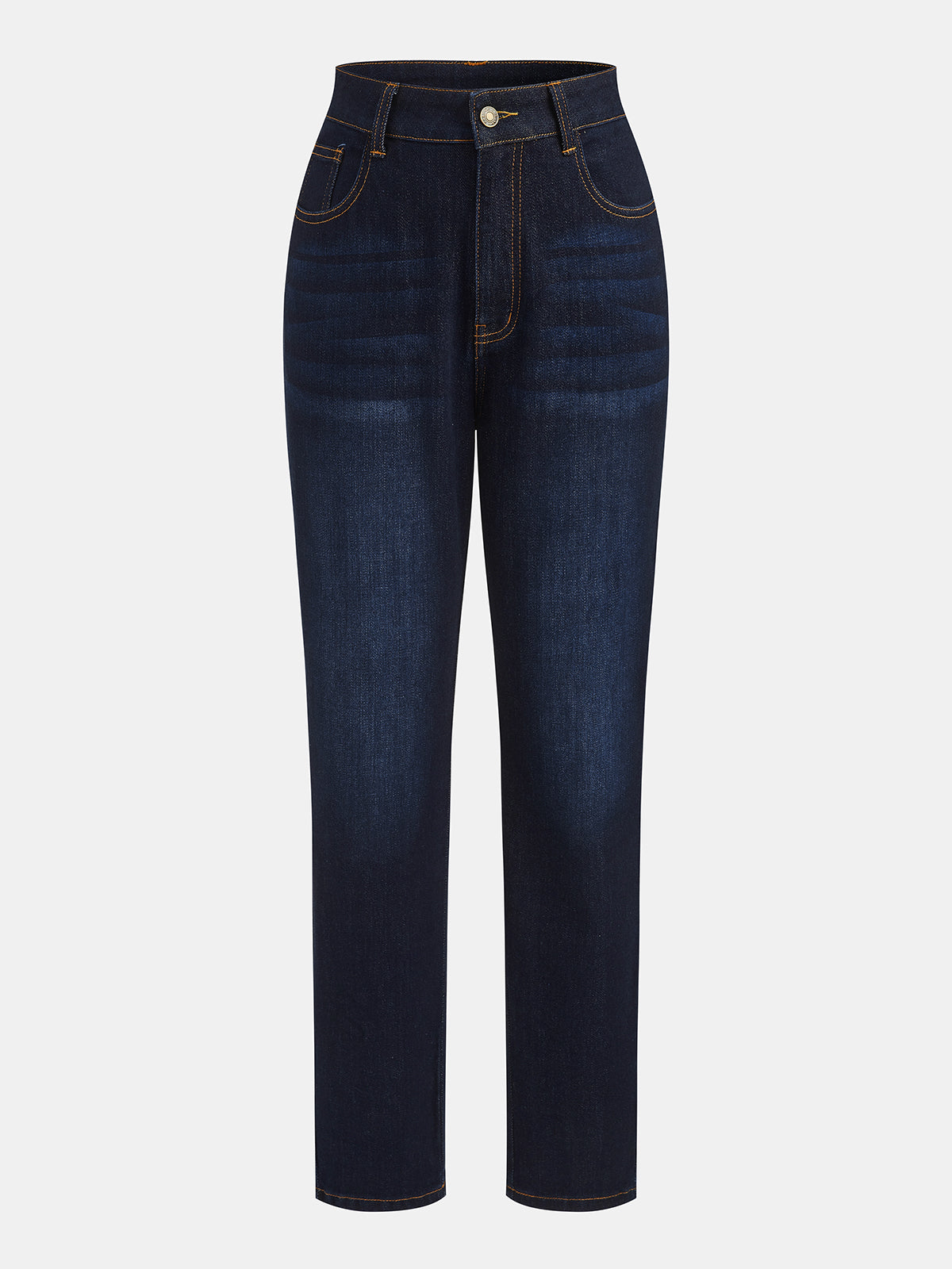 Klasik Dar Kesim Düz Paça Jean