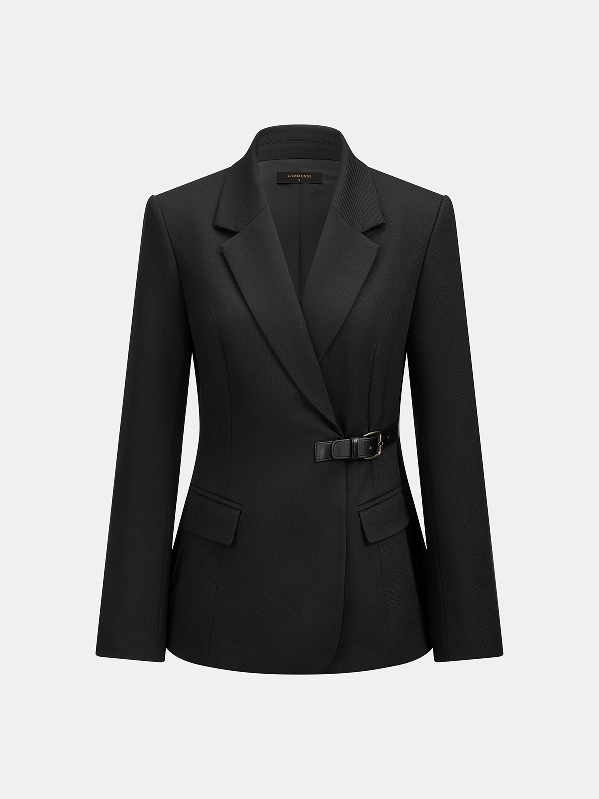 Belden Tokalı Klasik Kesim Blazer Ceket