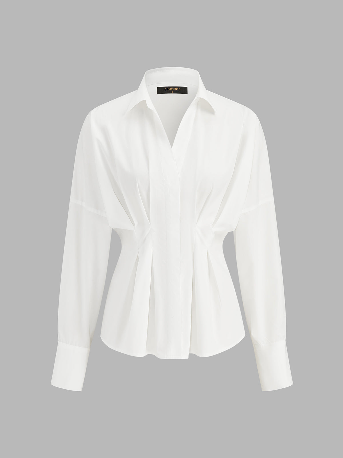 Çıkarılabilir Peplum Kemerli Gömlek