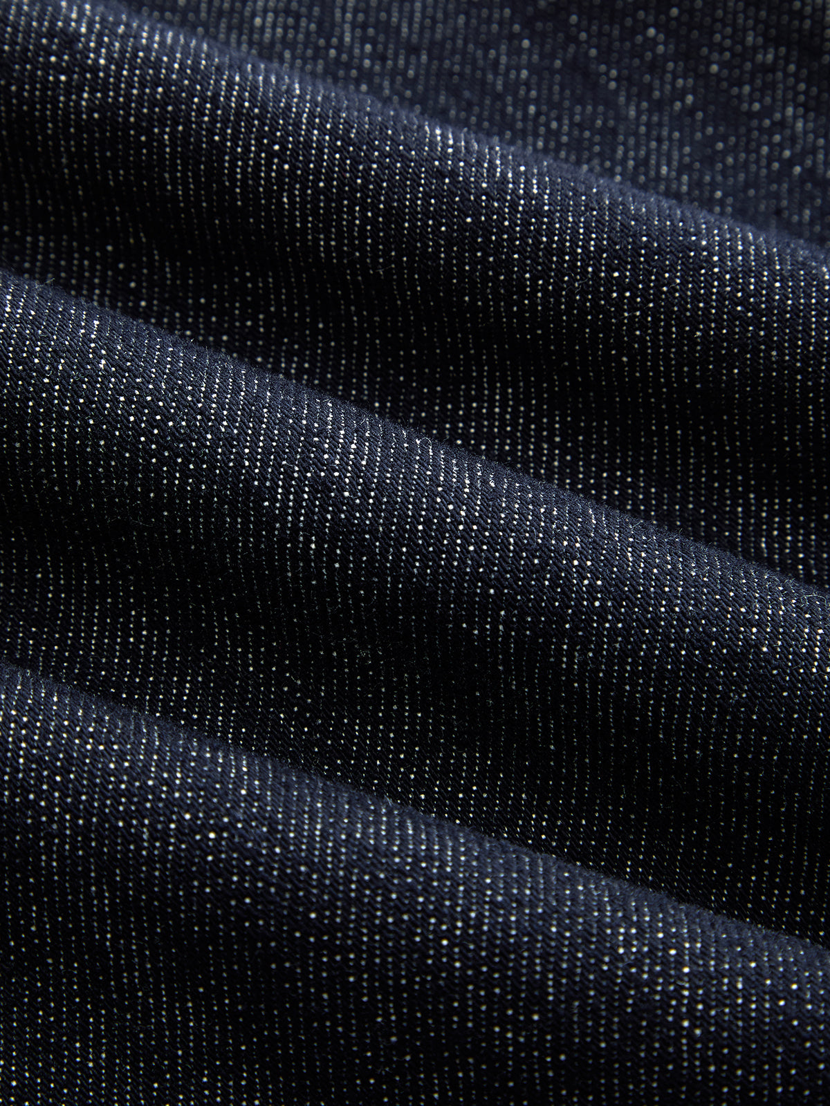 Fular Desenli Bağlama Detaylı Denim Midi Etek