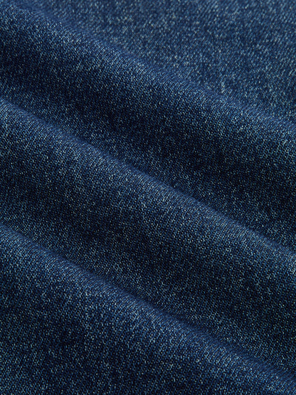 Fular Detaylı Kloş Paça Jean