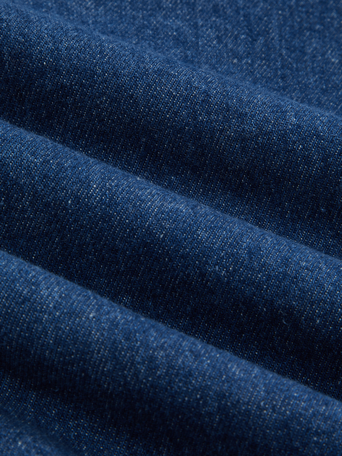 Belden Tokalı Yakalı Denim Ceket