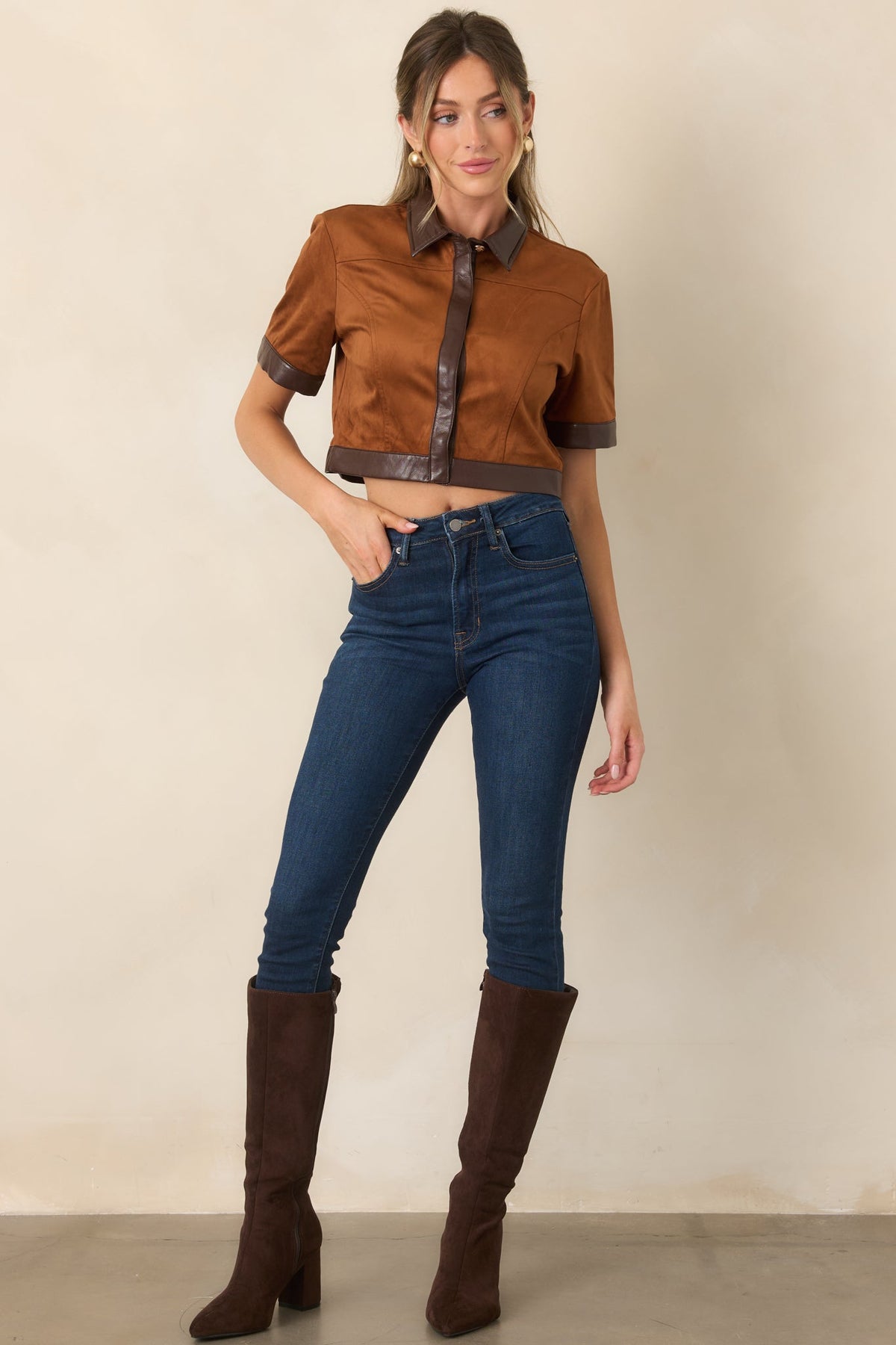 Koyu Mavi Skinny Jean