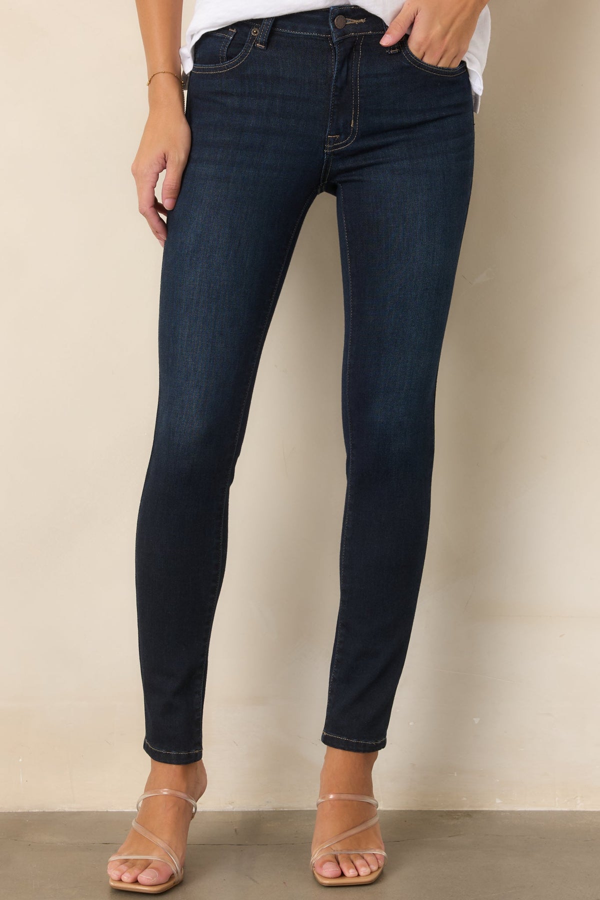 Koyu Mavi Skinny Jean