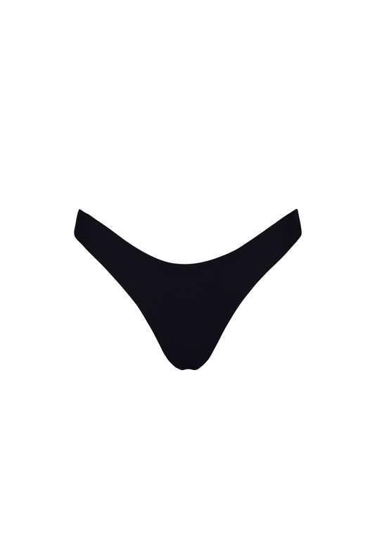 Fiji Bikini Altı - Siyah (Yumuşak Dokulu)