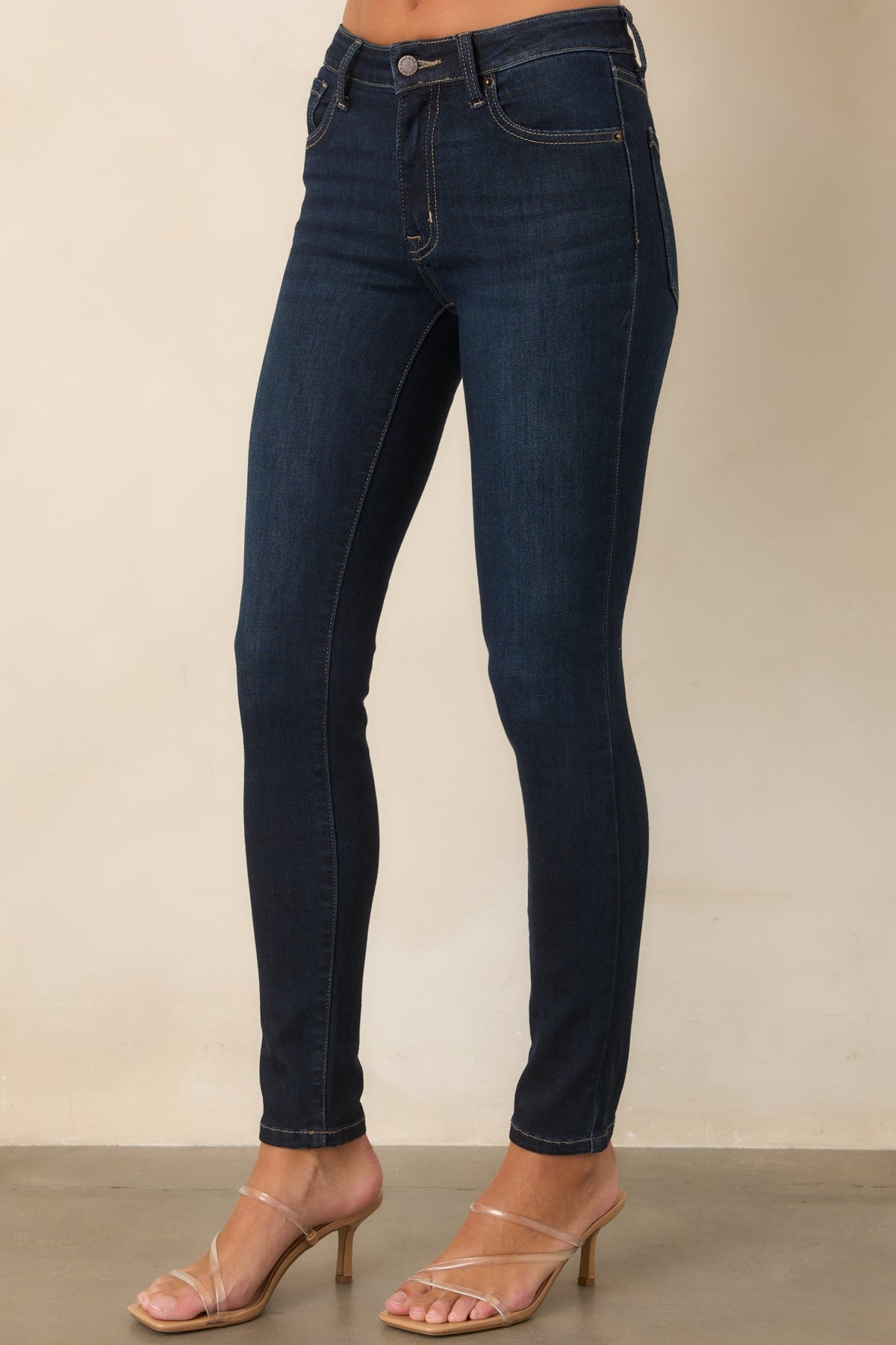 Koyu Mavi Skinny Jean