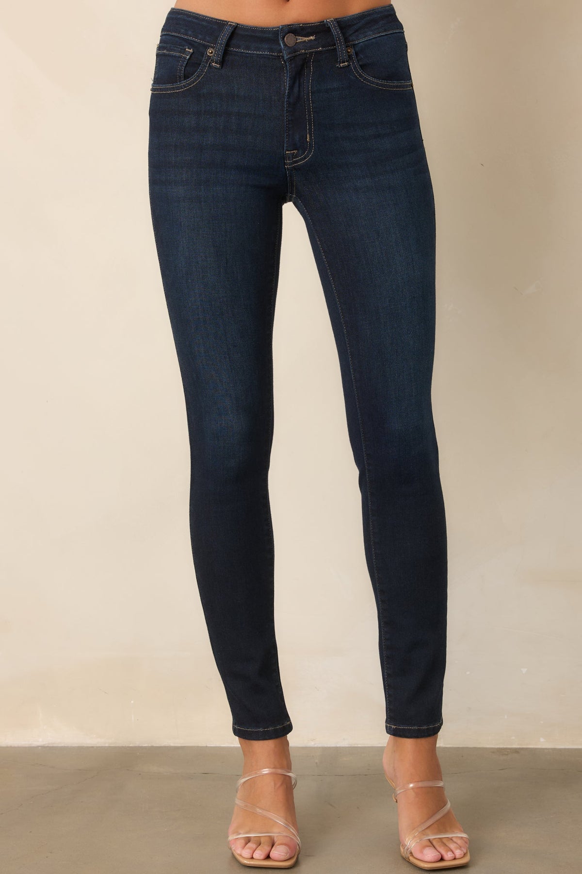 Koyu Mavi Skinny Jean