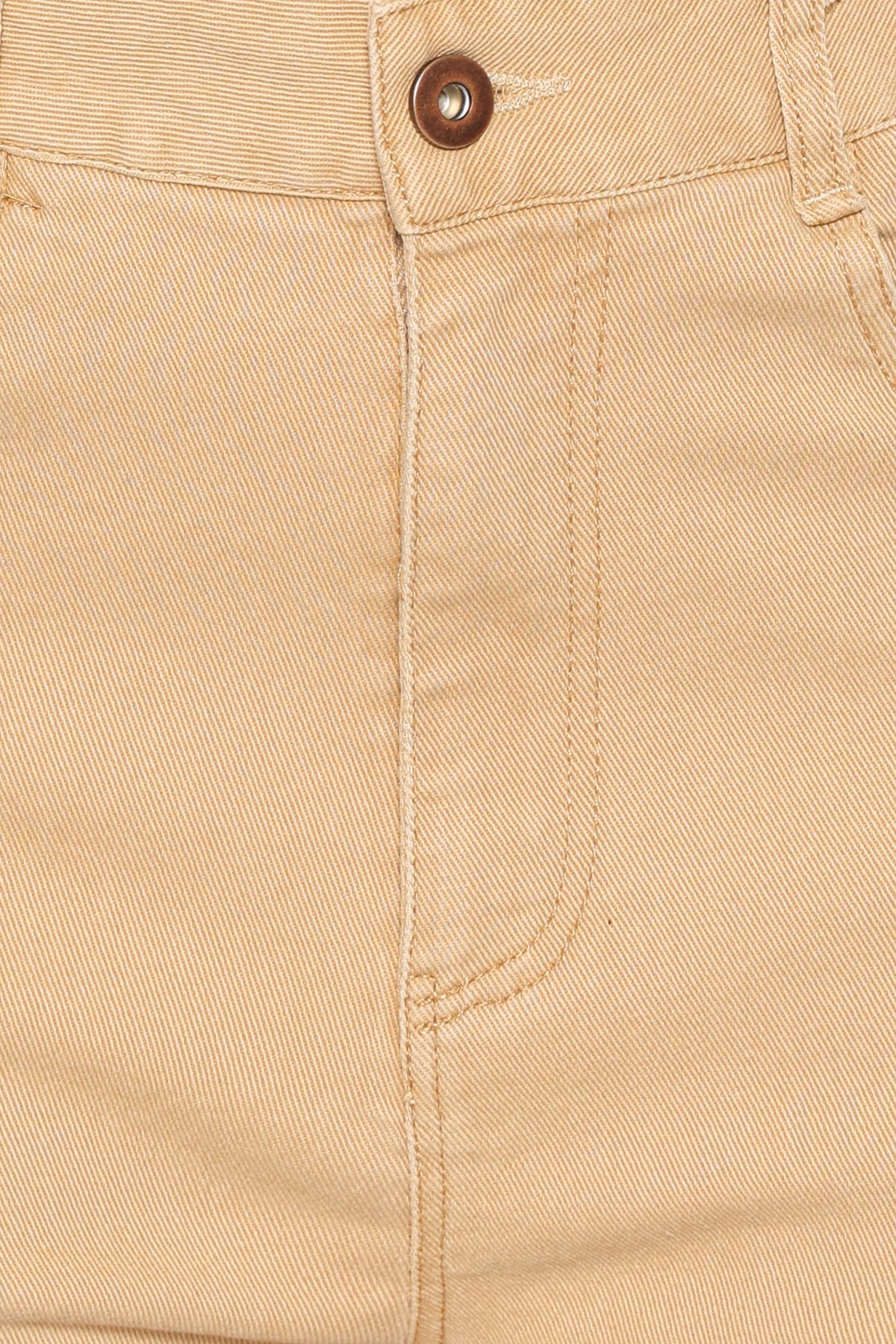 Amity Mantar Beji Balon Paça Denim Jean Pantolon