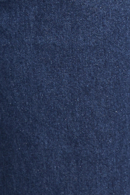Sellie İndigo Mavisi İspanyol Paça Jean Pantolon
