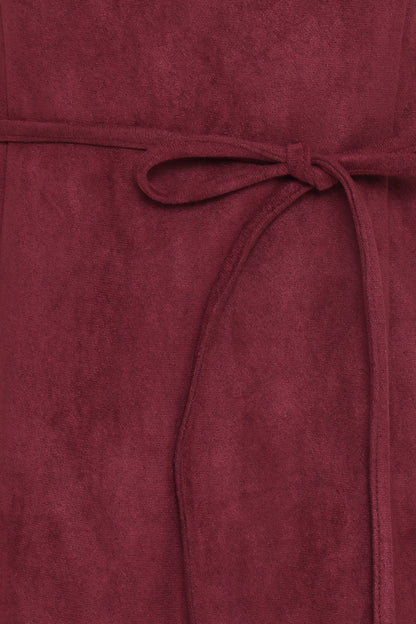 Sharna Bordo Mini Elbise